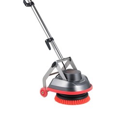 Uimoso Floor Scrubber Machine Cleaner with 3 Pads and Brushes for Polishing