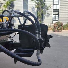 Stump Grinder skid steer attachment for TYPHON STOMP skidsteer
