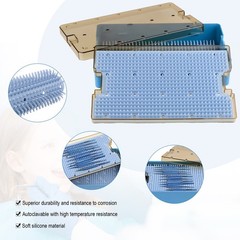 Dental Medical Autoclave Sterilization Tray Surgical Instrument Disinfection Box