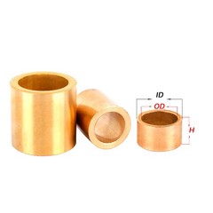 Bronze Bushing Bearing Shaft Sleeve Shim Spacer Oily Sleeveing Bearing -All Size