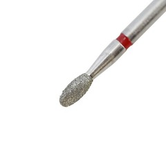 Dental Diamond burs Football Bur Fine Grit Red High Speed Friction Grip 379/018F