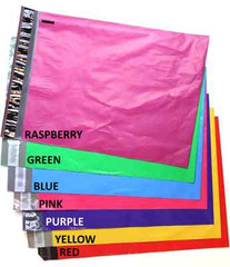 100 -10×13 ~7 COLOR COMBO CHOICE Flat Poly Shipping Mailers, USPS approved