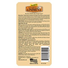 Absorbine Veterinary Liniment for Sore Muscle,Joint Arthritis Pain Relief,2x12oz
