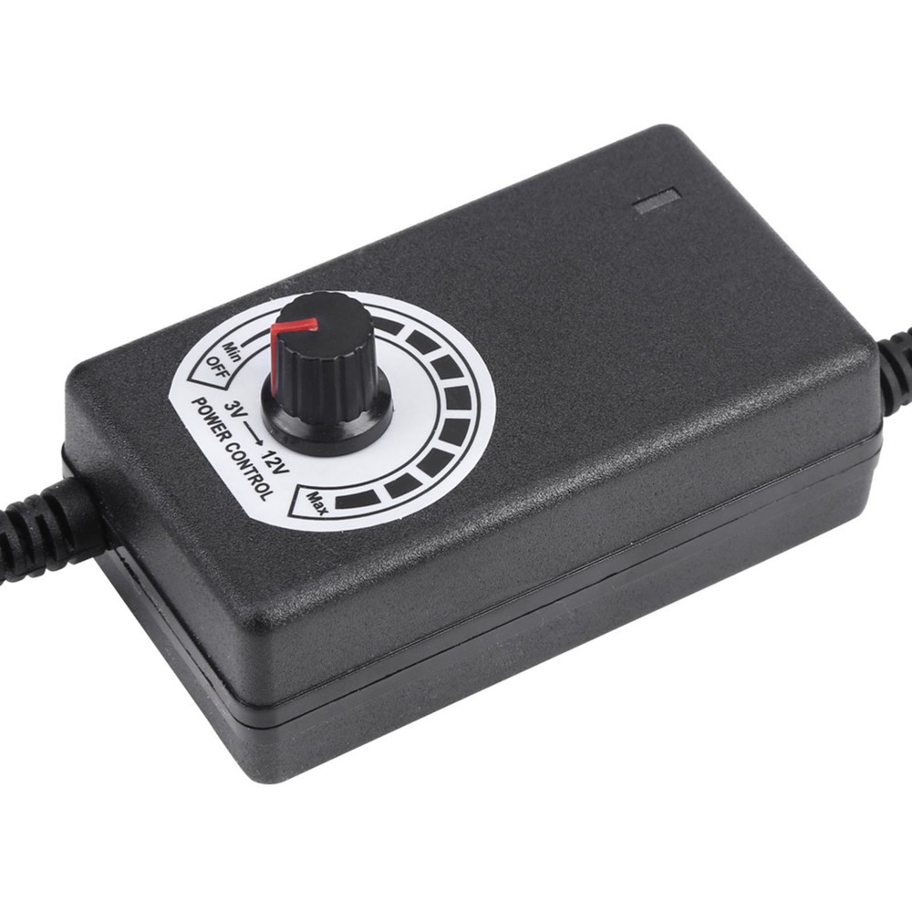 AC To DC Adapter 3‑12V 2A Power Supply Motor Speed Controller 110‑240V✈