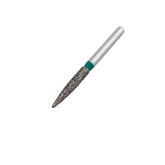 Dental Diamond Burs FG High Speed Bur Flame Shape 863/016C Coarse Grit Green
