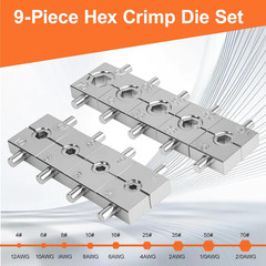 Hydraulic Crimping Tool Kit, Hydraulic Crimping Tool Battery Cable Crimper Wire