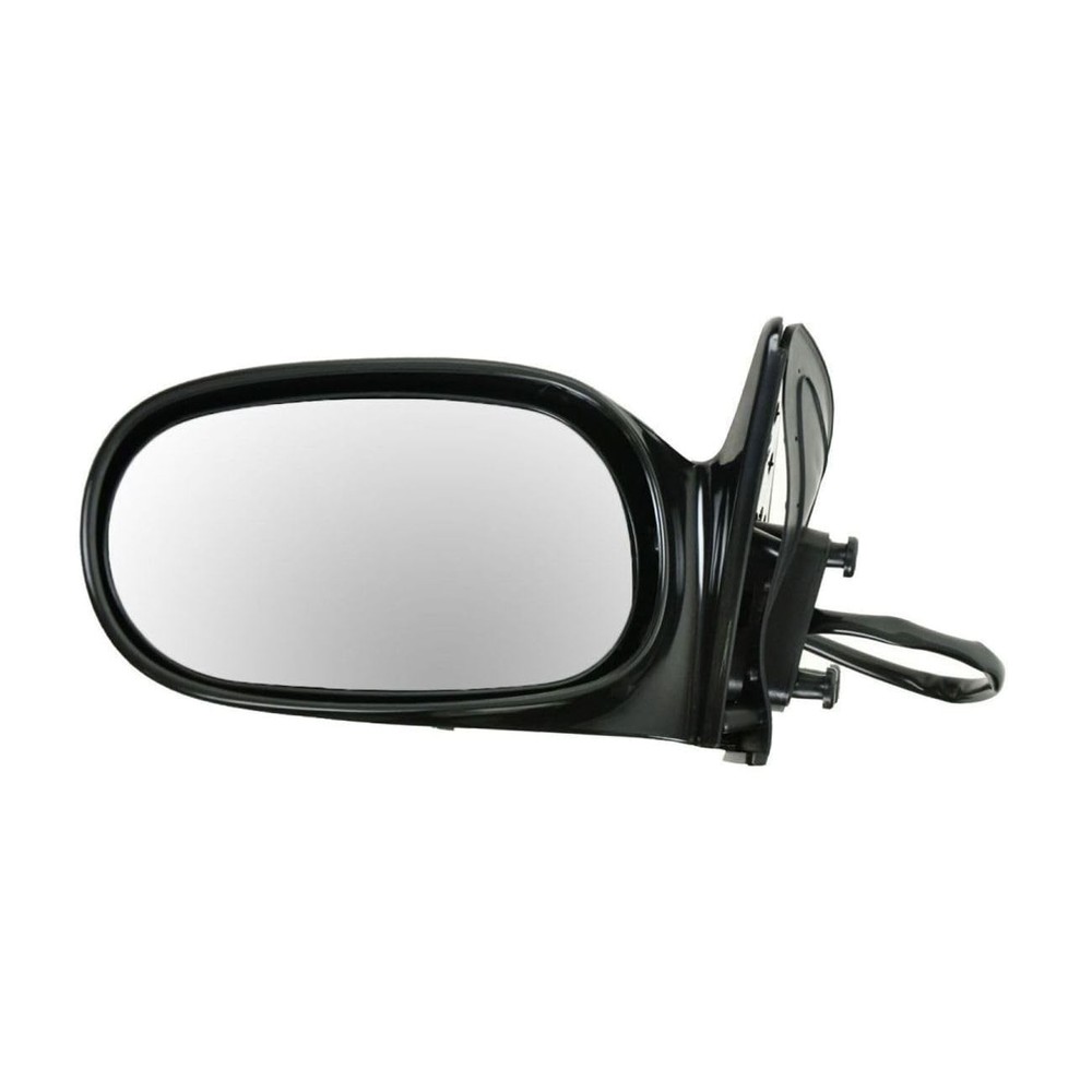 LH Power Mirror Smooth Black Paint-to-Match 3-Pin Toyota Corolla 98-02