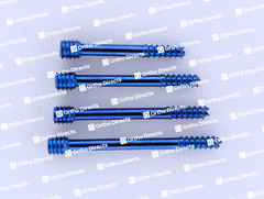Herbert Screws Set 3.5mm Dia 16mm-40mm Length W/ Drive Total Surgical 53 Pcs Ti