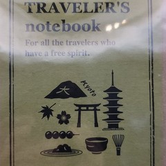 Traveler’s Notebook Company Kyoto Edition Blue Leather Cover Japan Limited