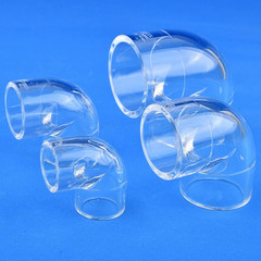16~50Mm Acrylic 90° Elbow Transparent Tube Fittings Aquarium Water Pipe Connecto