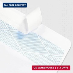 100PCS #10 Business Envelopes Self Seal White Letter Size No Window Security