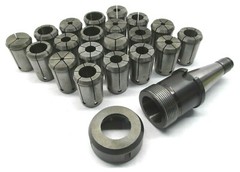 SPAIN! ENCO COLLET CHUCK w/ NMTB40 SHANK & COLLET SET