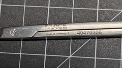 Aesculap Jarit 121-210 CARBIDE CARB-BITE Heaney Crile Needle Holders Scissors