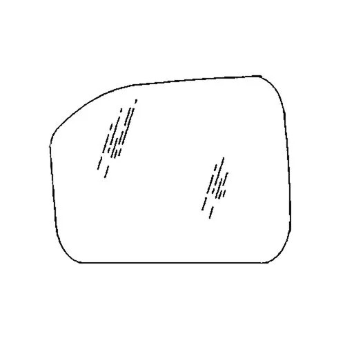 Cab Glass – Lower Right Hand Tinted Windshield fits Ford 3600 4110 E0NN9400246BA