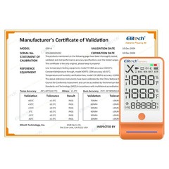Elitech GSP-6 Temperature Data Logger Humidity Recorder External Sensor USB Port