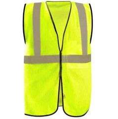 OccuNomix Men’s Safety Vest 2XL/3XL Class 2 Reflective Tape ANSI Yellow