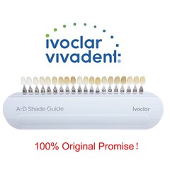 Ivoclar Vivadent Dental Shade Guide A-D 20 IPS or Natural Die ND1-9 Bleach Teeth
