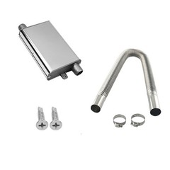 Exhaust Silencer Generator Muffler Easy To Install Bendable And Stretchable