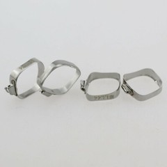 Dental Orthodontic First Molar Buccal Tube Bands Roth 0.022 Upper Lower #32-#44