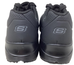 Skechers Women’s Work Relaxed Fit Uno SR Lace Up Shoes Black WIDE Size:8 109X