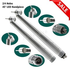 45°Angle Dental LED PANA MAX High Speed Handpiece Fit for NSK type Mini Turbine