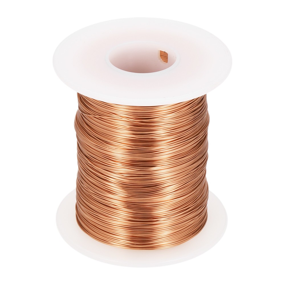 38 AWG Magnet Wire 38 Gauge 8 oz Enameled Copper Wire 155C(311F) Copper Color