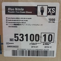 1000 Pack Kimberly Clark 53100 Powder Free Exam Gloves XS Ambidextrous