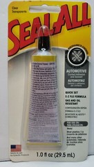 New Seal-All Clear Quick Set E-Z Flo Automotive Contact Adhesive & Sealant