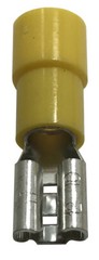 (100) 8 AWG Vinyl Insulated Female Quick Disconnect .250 Wire Terminal Connector