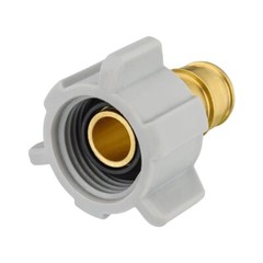 EFIELD 2 PCS Pex-A Expansion Brass Fittings 1/2″ Female Swivel Adapters, No Lead