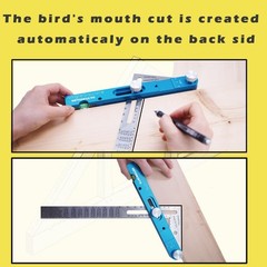 Roof Square,Angle Finder Tool,Aluminum Alloy Squangle,Multifunction Framing S…