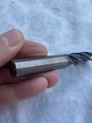 WIDIA HANITA Corner Radius End Mill 1/2in 4 Flute Solid Carbide 4XOEE13015RBW