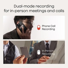 Plaud Note AI Voice Recorder, Voice Recorder w/Case, App Control, AI Transcri…