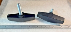 3/8″ THUMB SCREW WING KNOB BLACK- 2 pcs