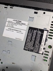 Alpine CDM-7833 In-dash CD Receiver (CD not working – See Description)