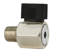 1/4″ Male NPT Ball Valve Water Moisture Air Tank Drain Pet Cock Petcock