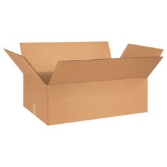 GRAINGER APPROVED 55VJ13 Shipping Box,Single Wall,32 ECT,Kraft PK 15
