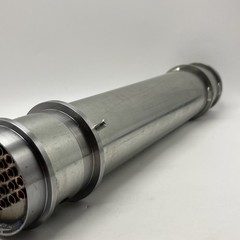 15.5″ Shell and Tube Heat Exchanger Stainless Steel 32 Copper Tube Liquid Cooler