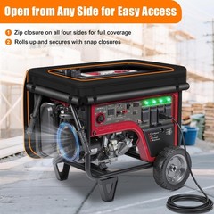 Generator Covers While Running, Heavy Duty 600D Waterproof Oxford Fabric, Gen…
