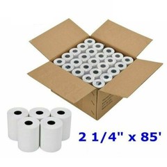 50 Roll 2 1/4″ x 85′ Thermal Receipt Paper for Cash Register Credit POS BPA Free