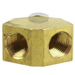 1/4″ Air Hose Y Splitter Two 1/4″ MNPT Couplers and One 1/4″ Industrial Plug
