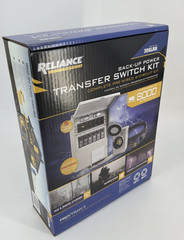 Reliance 30-Amp ProTran 2 Manual Transfer Switch Pre Wired 6-Circuit Kit 306LRK