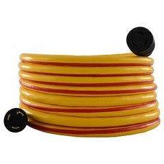Conntek 25FT 30 Amp Generator Extension Cord NEMA L5-30P/L5-30R Twist Locking