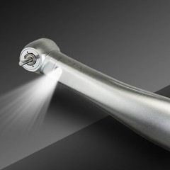 NSK Ti-MAX X95L Estilo Dental 1:5 LED Contra Angulo Fibra Optica Anillo Rojo