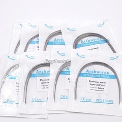 Dental Orthodontic Stainless Steel Rectangular Arch Wire Natural/Square/Ovoid