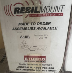 Resilmount Sound Isolation Brackets A48R – Box of 100 Count