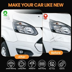 Slate Gray Touch Up Paint & Scratch Remover Pen for Chevrolet 2 PCS Set