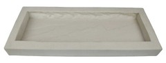 Rubber Mold for Concrete, Slate Texture, Wall Cap Mold, 24″L x 8″W x 2″D