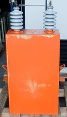 Westinghouse DV 55 uF 15kV DC High Voltage Energy Storage Capacitor 5PH349001AAA