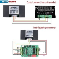 Nema17/Nema23 Stepper Motor Driver Controller Pulse Speed Control Board Module